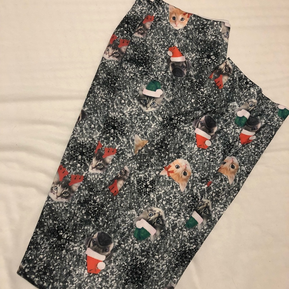 Cat / Dog Christmas Leggings